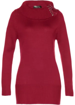 Long sweater Bpc Selection, red