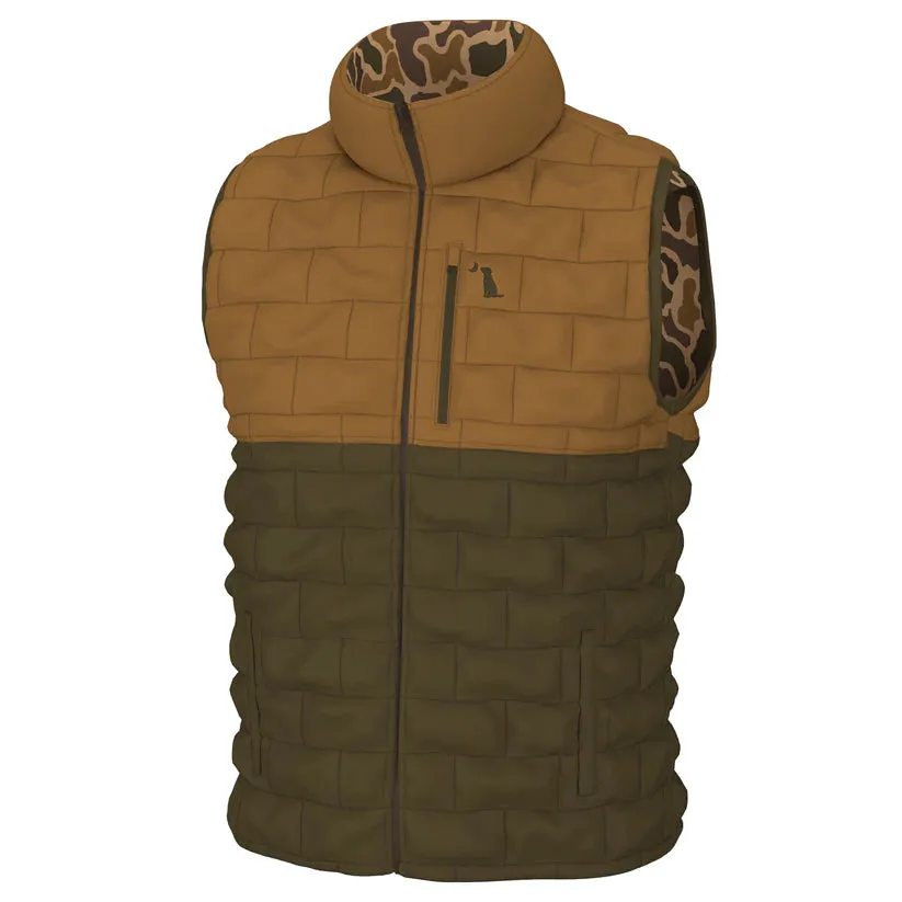 MEN'S DUCK DOWN REVERSIBLE VEST