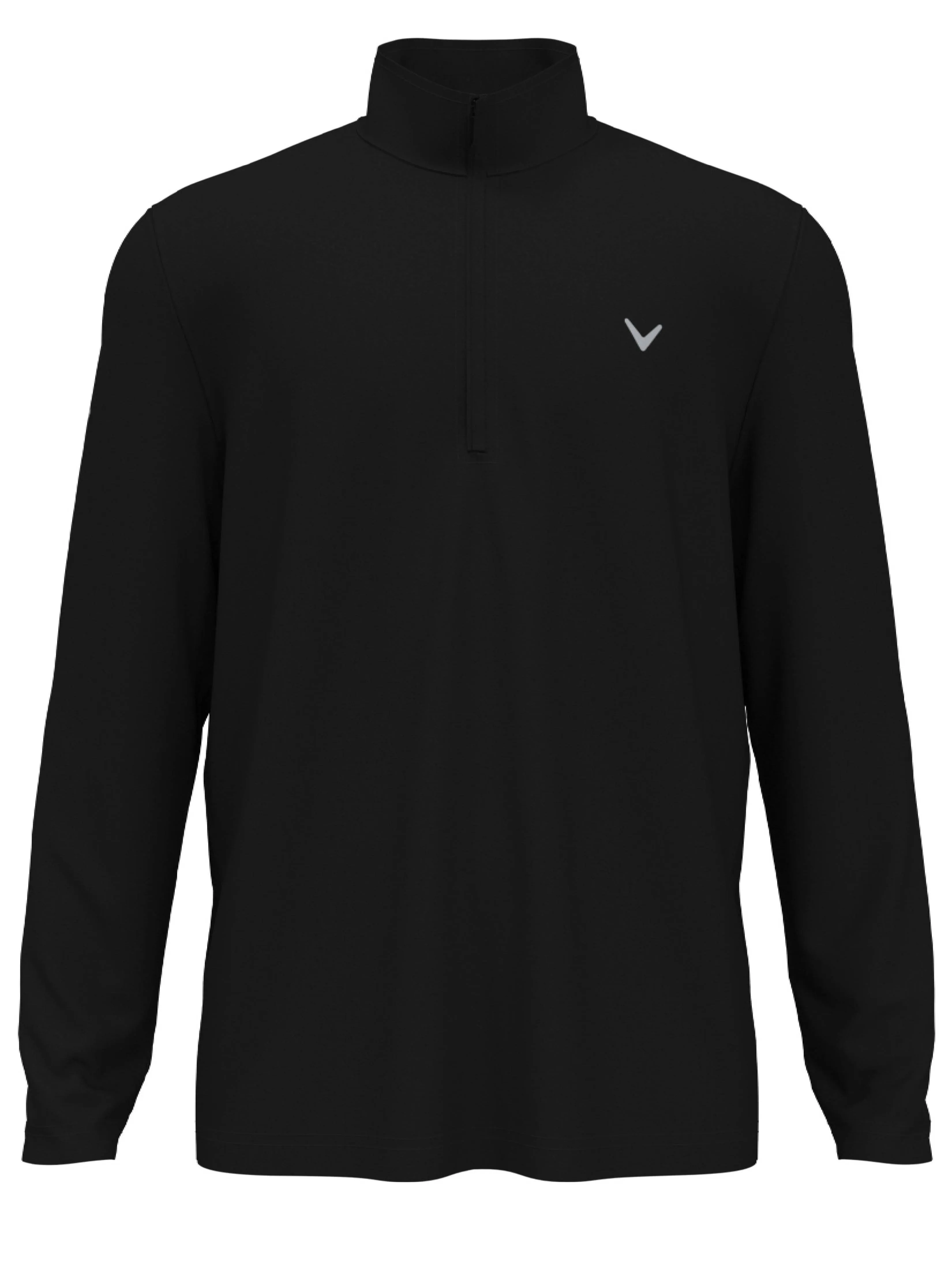 Mens Solid Sun 1/4 Zip Pullover