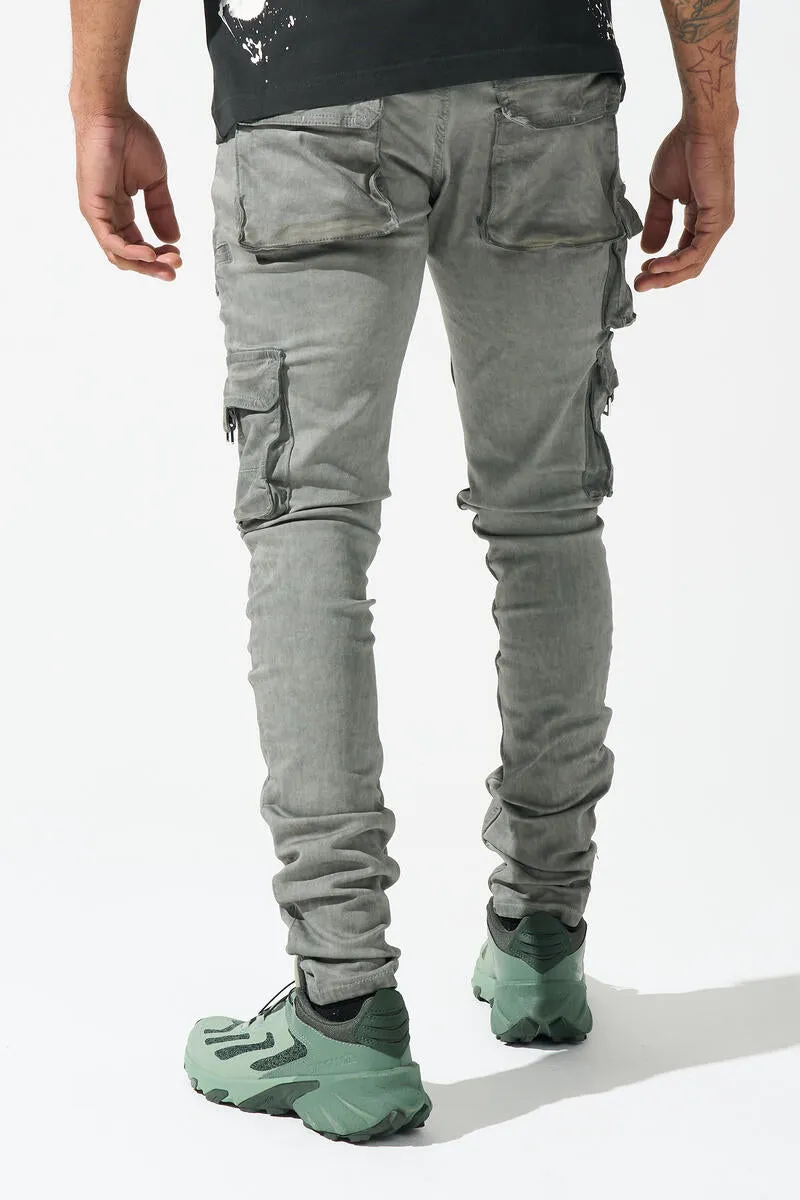 Men's SRND "Timber Wolf" Cargo Jeans - TMBW