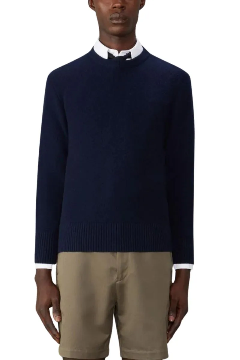 Merino Wool Washed Pique Pullover