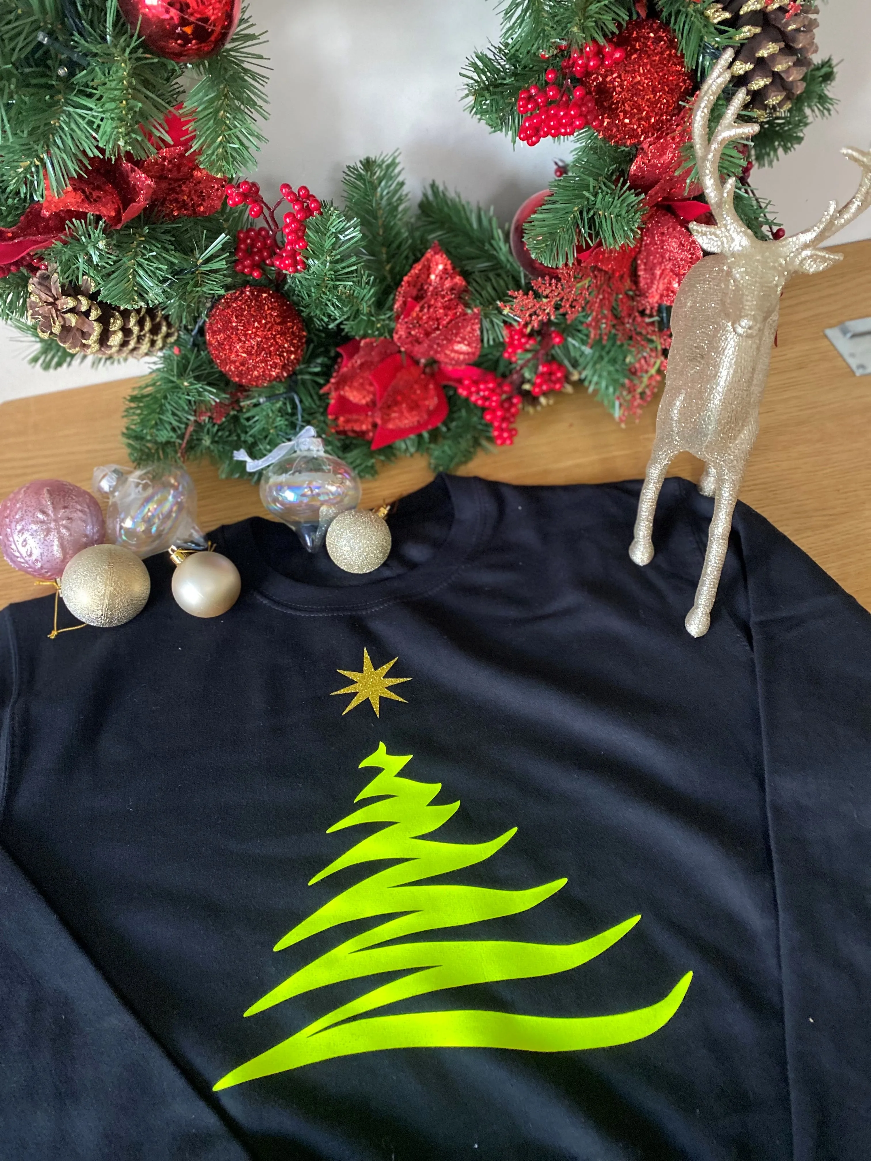 Merry Christmas Tree Sweatshirt