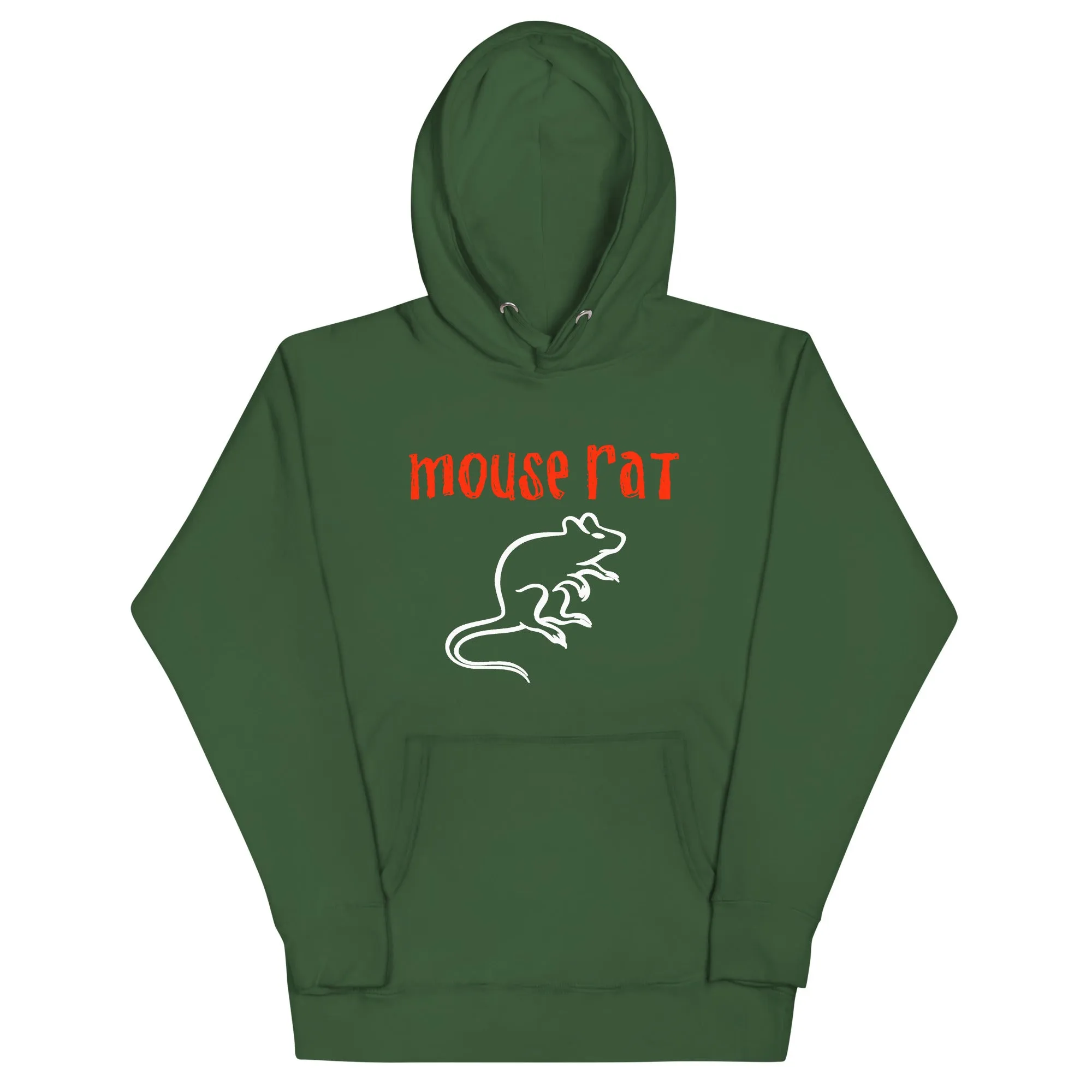 Mouse Rat Front/Back - Unisex Hoodie