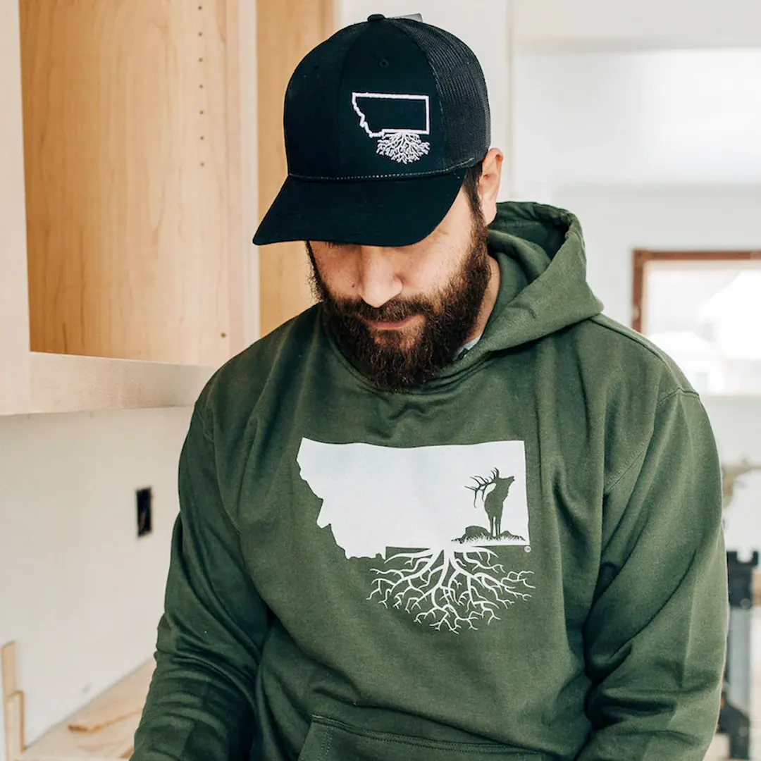 MT Roots Elk Midweight Pullover Hoodie (Unisex)