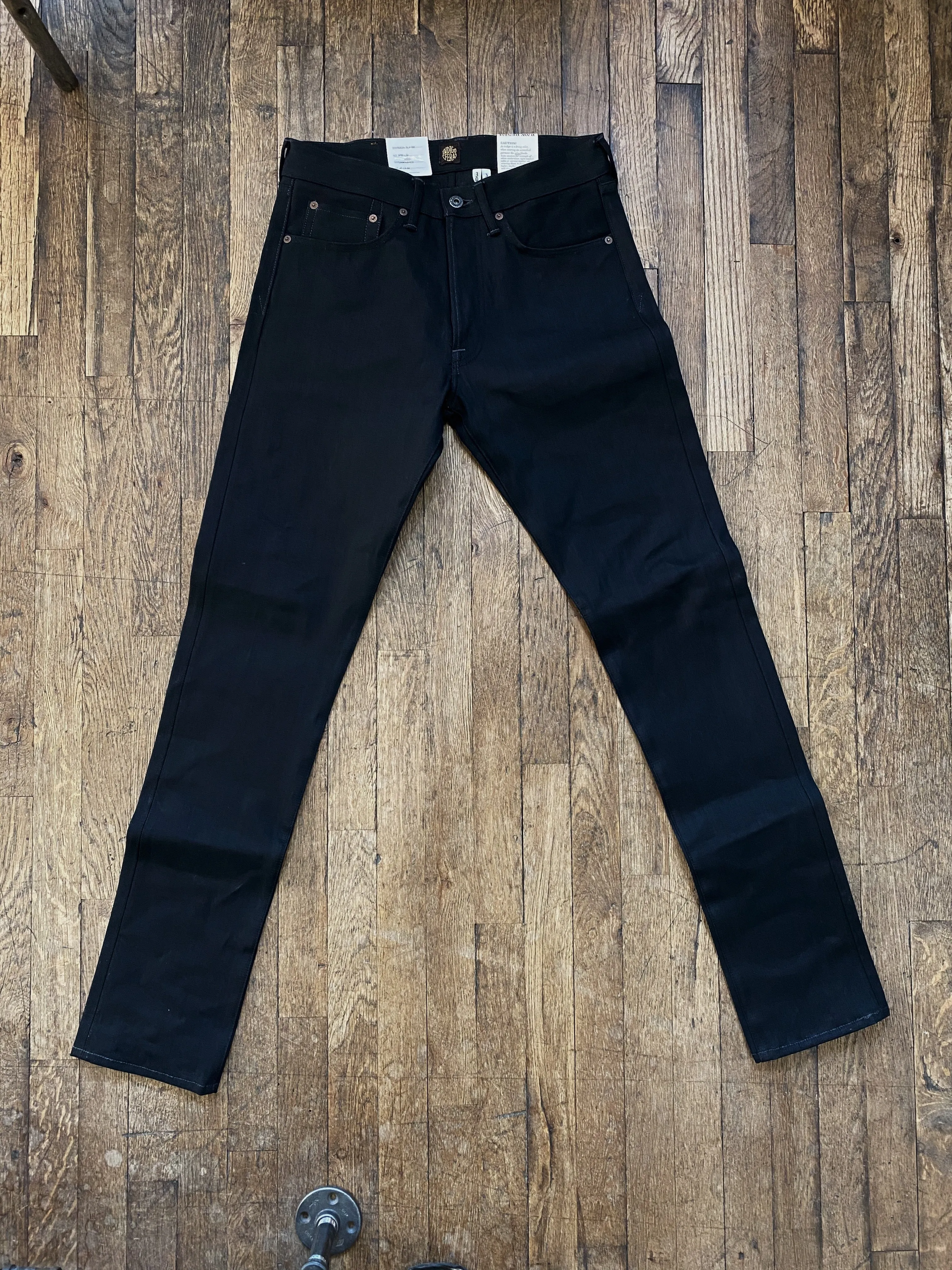 Nash Jeans | Gunpowder 14 oz Black | Indigofera