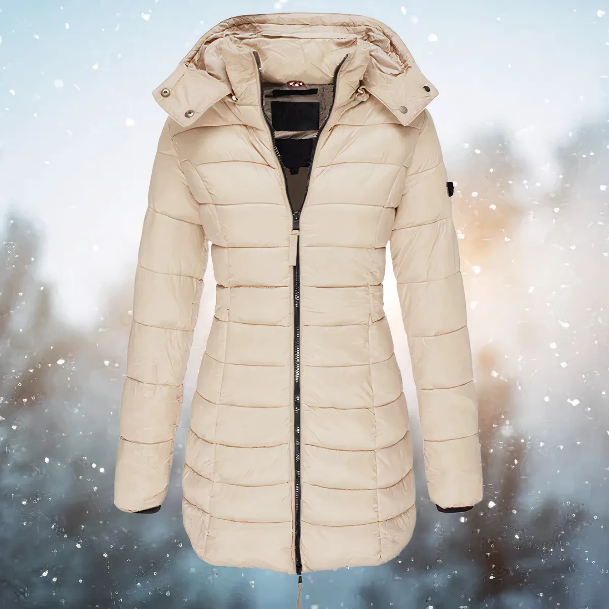 Nova Coat- Parka con cappuccio per donna