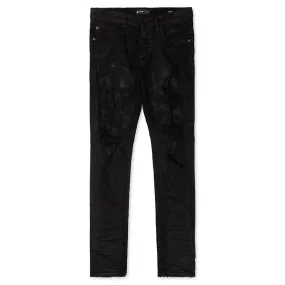 P001 - (BOP) Black Oil Spill Jeans