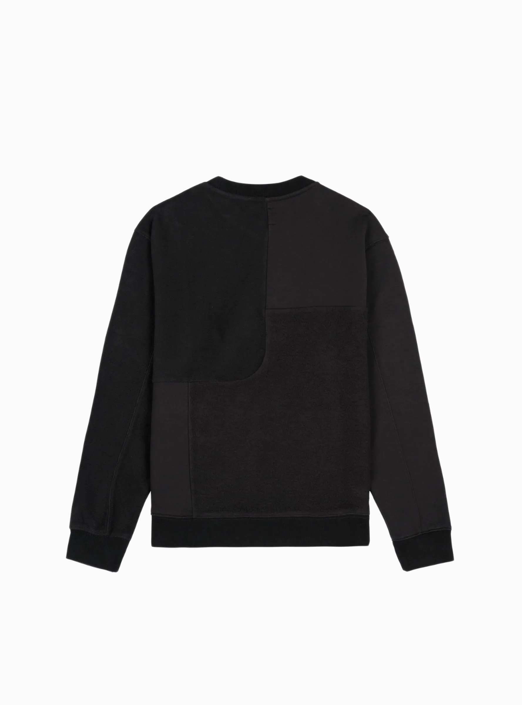 Panelled Sweatshirt Black