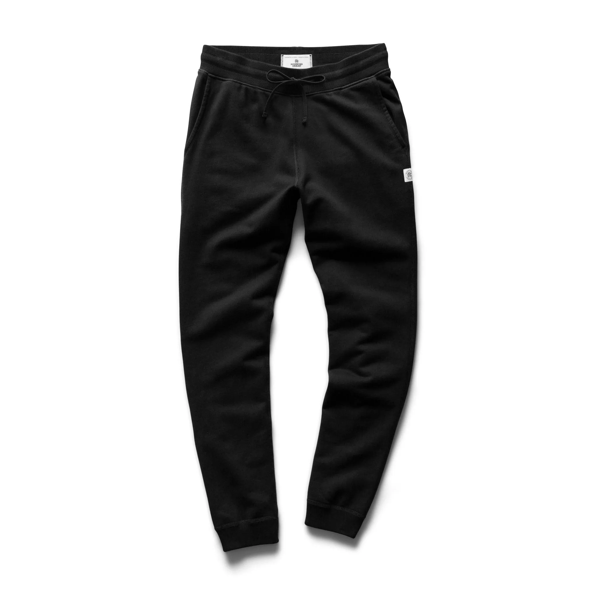 Reigning Champ - Lightweight Terry Slim Sweatpants - Black