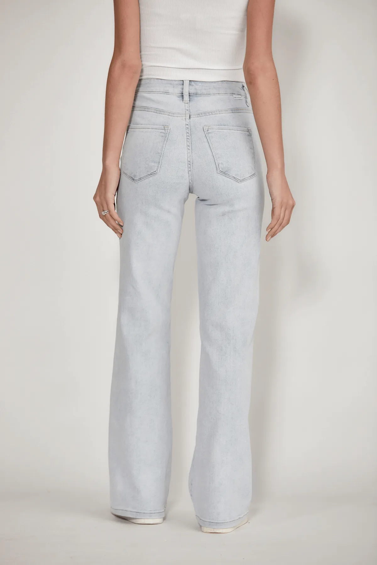 Risen 90's Wideleg Light Wash Jeans