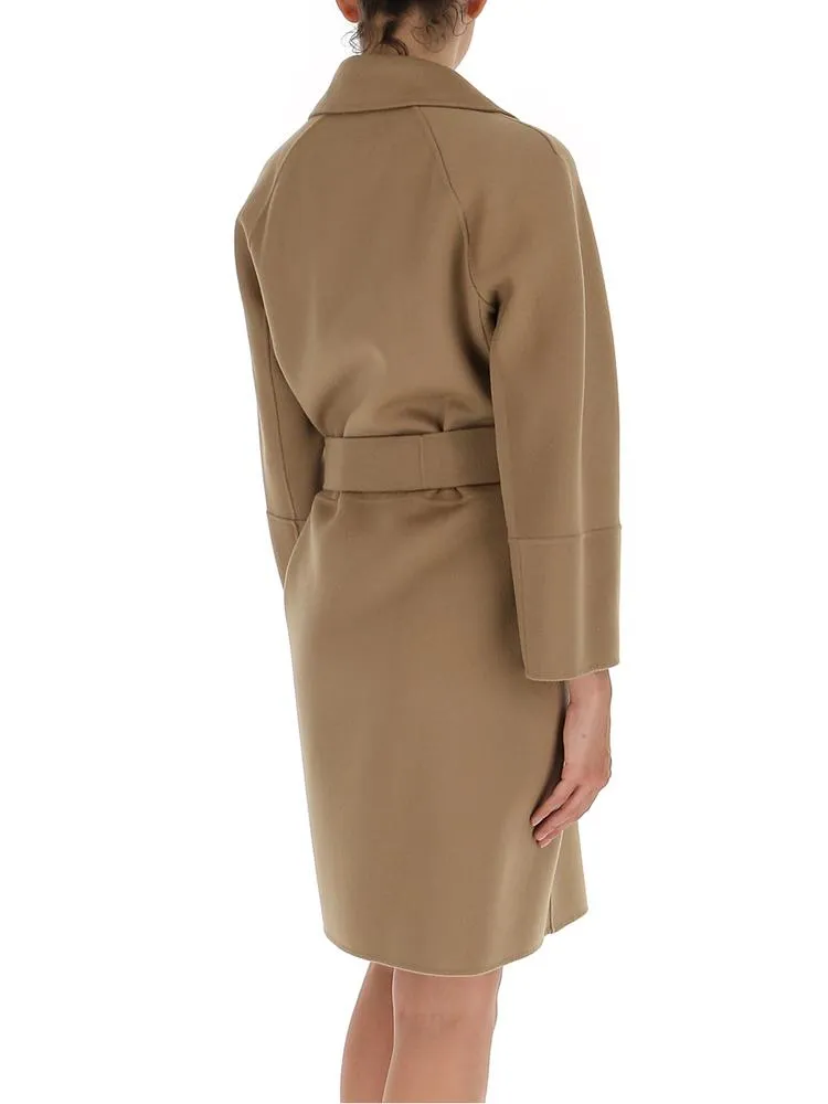 'S Max Mara Arona Belted Short Robe Coat