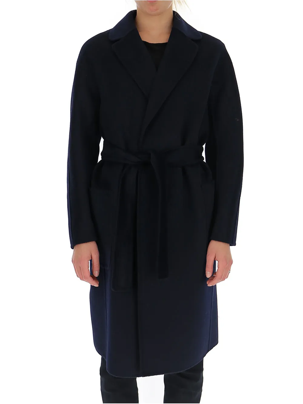 'S Max Mara Belted Wrap Coat