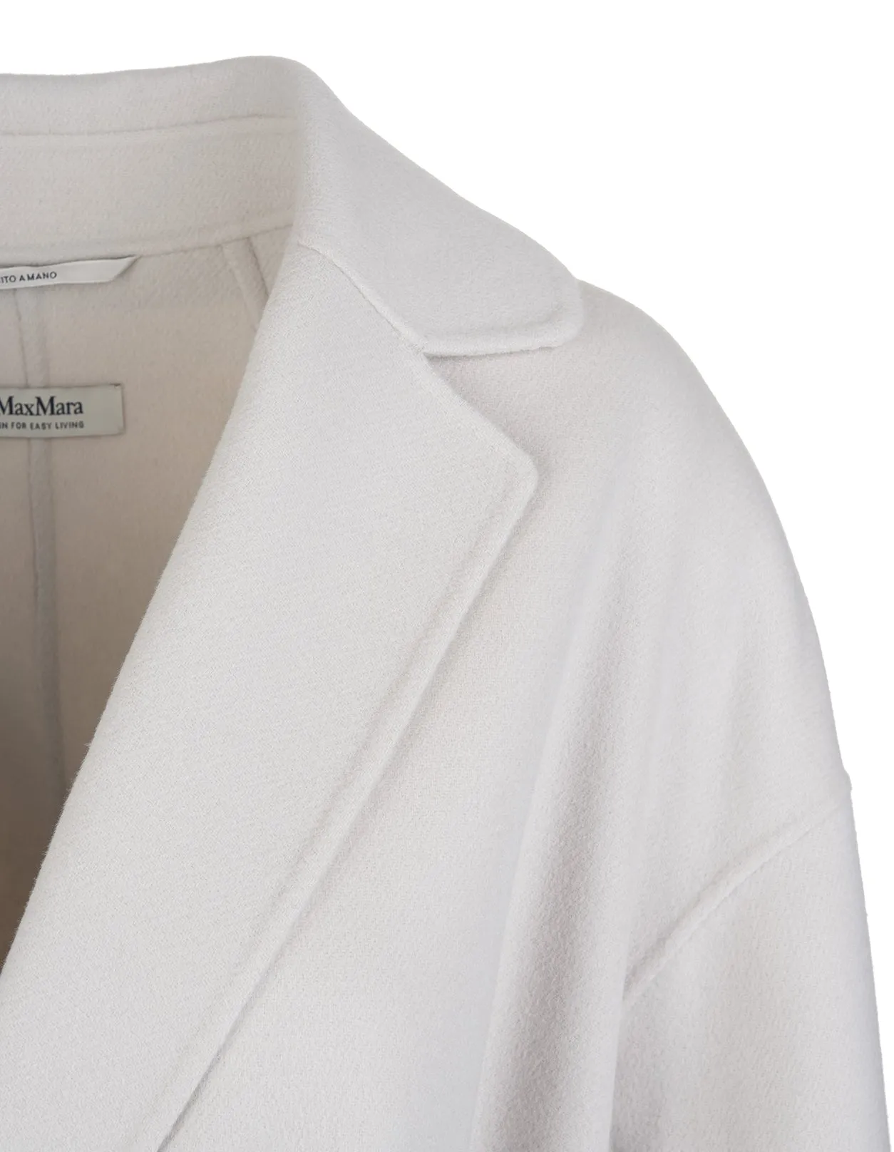 'S Max Mara Delfina Tie Waist Coat