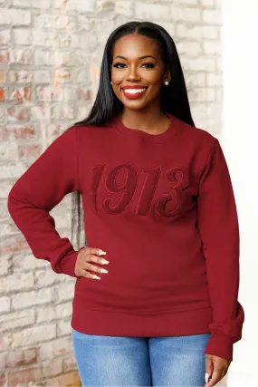 Solid Color 1913 Chenille Sweatshirt