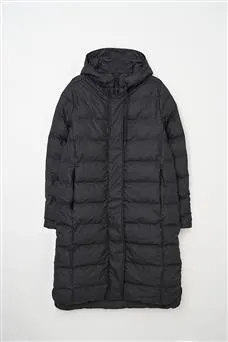 Tanta Puddle Quilted Coat - Black