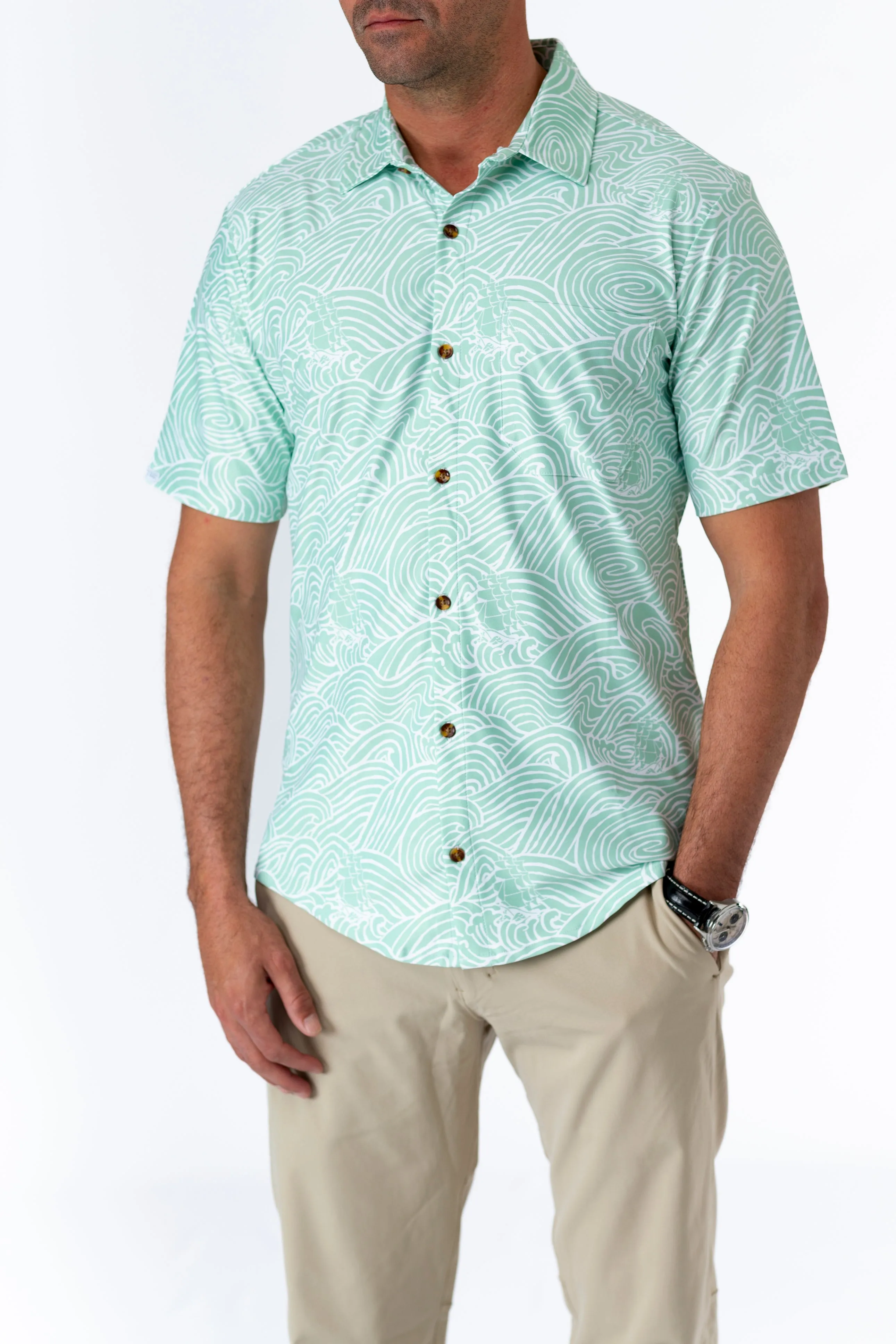 The Boatyard Button Down - Lost at Sea