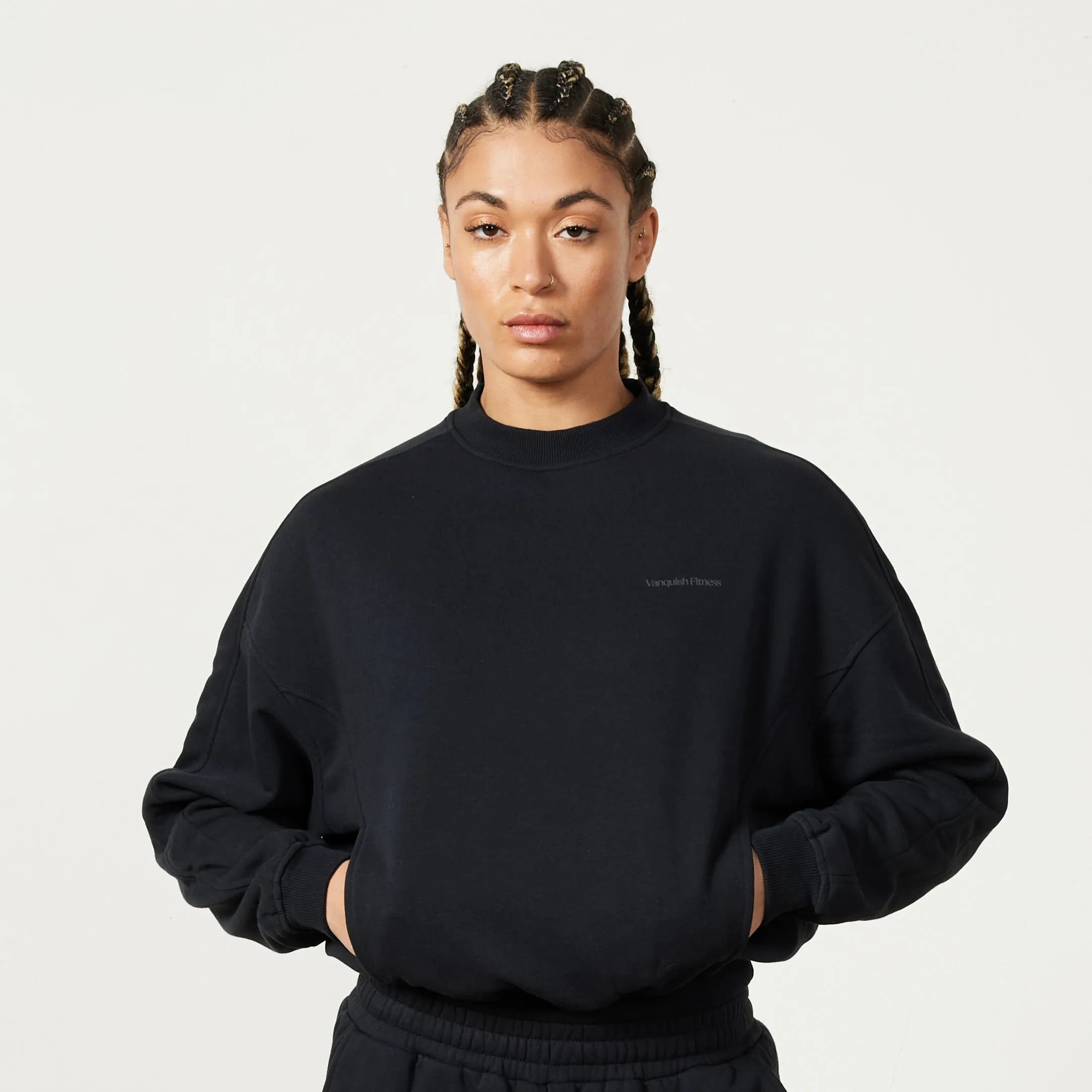 Vanquish Restore Black Sweatshirt