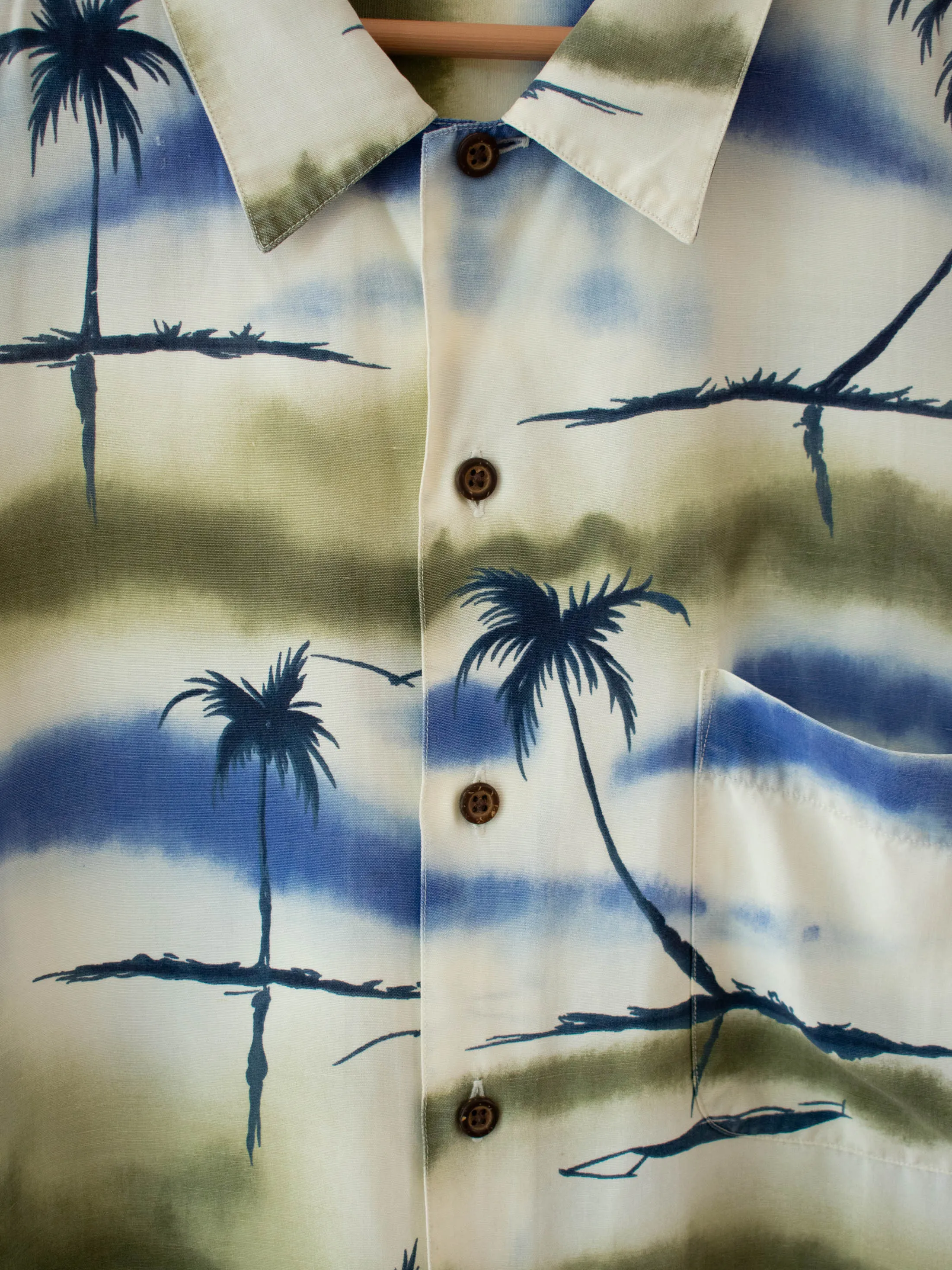 Vintage Nautica Hawaiian Short Sleeve Button Down XL