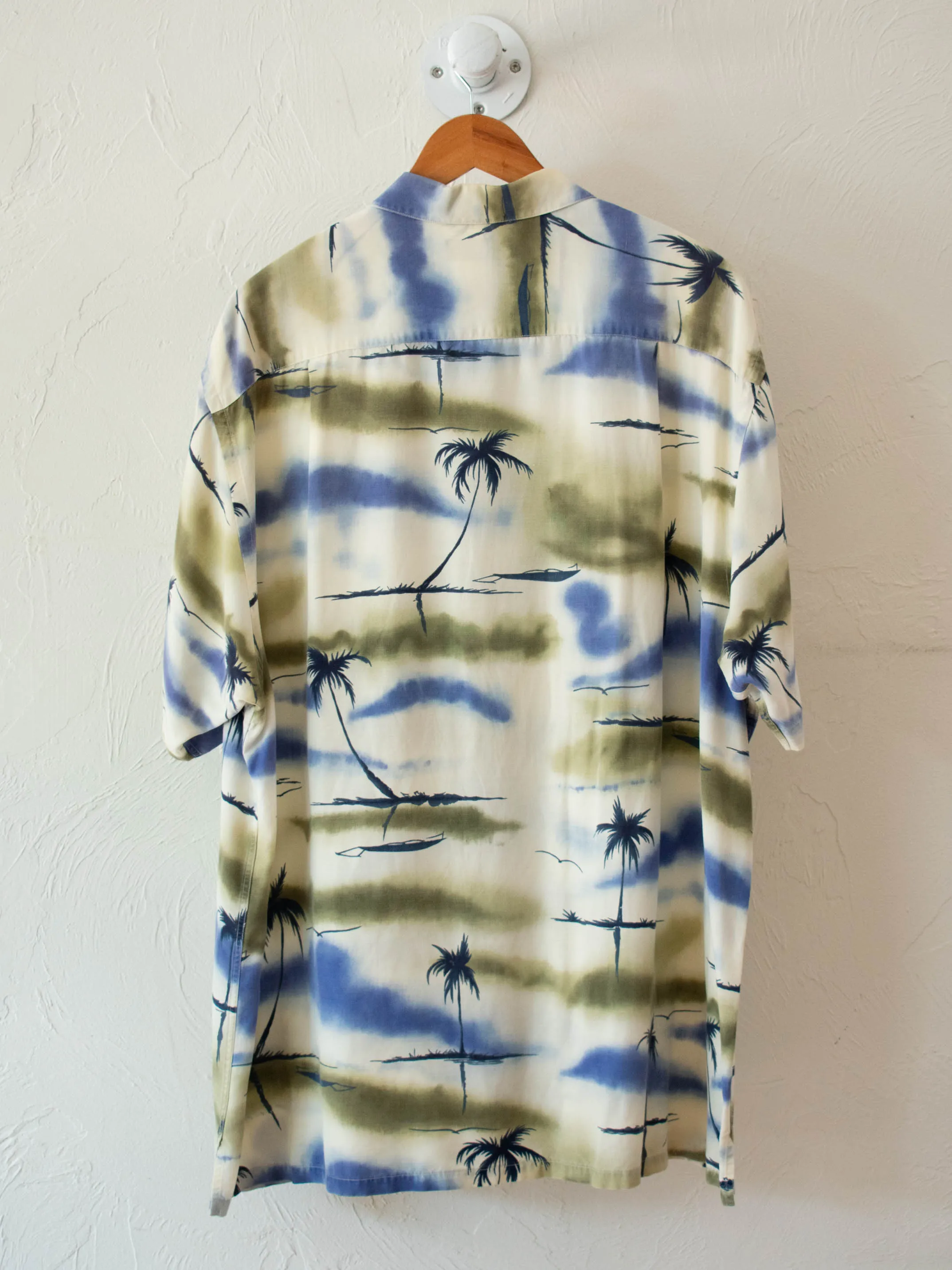 Vintage Nautica Hawaiian Short Sleeve Button Down XL