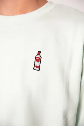 Vodka | Bestickter Bio-Baumwoll Männer Pullover